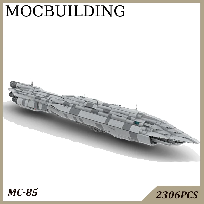 

1/4000 Scale Spaceship MC-85 MOCBUILDING Blocks Bricks Display Model Construction Toys Christmas Present Birthday Gift