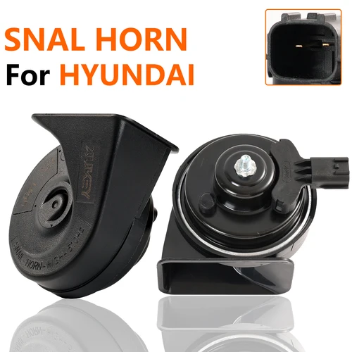 Par de cuernos de caracol de doble tono, 12V, 120db, para Hyundai I10 I20 Accent Elantra Sonata Tucson I30 i40 Santa Fe Veracruz Getz 96630-3X001