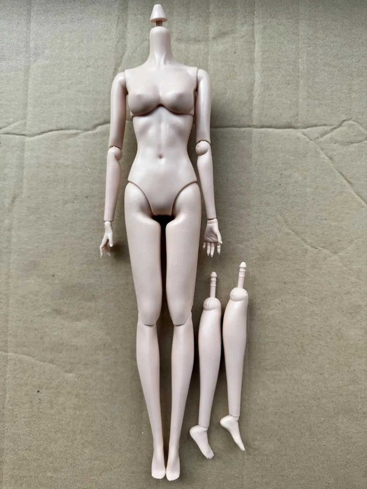 1/6 Doll Body With Replacement Legs Women White Black Model FR Body 14 Joints Movable Girls DIY Toys Collections Figures