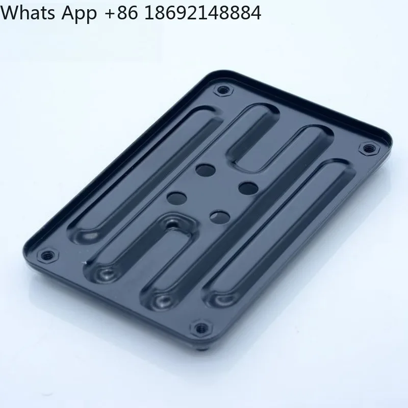 

Full metal CPU backplane computer main board baseplate suitable for four slots