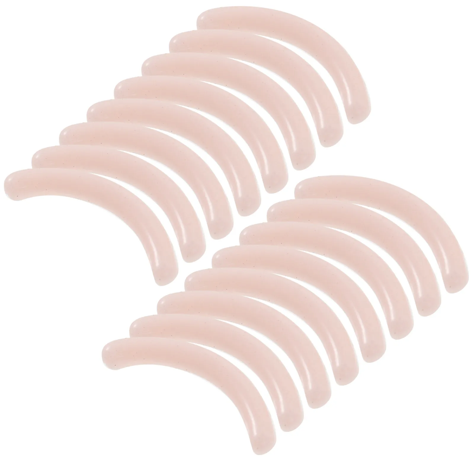 16Pcs Eyelash Curler Refill Pads Premium Silicone Replacement Cushions for Women Soft Gentle on Lashes Eco Friendly Washable