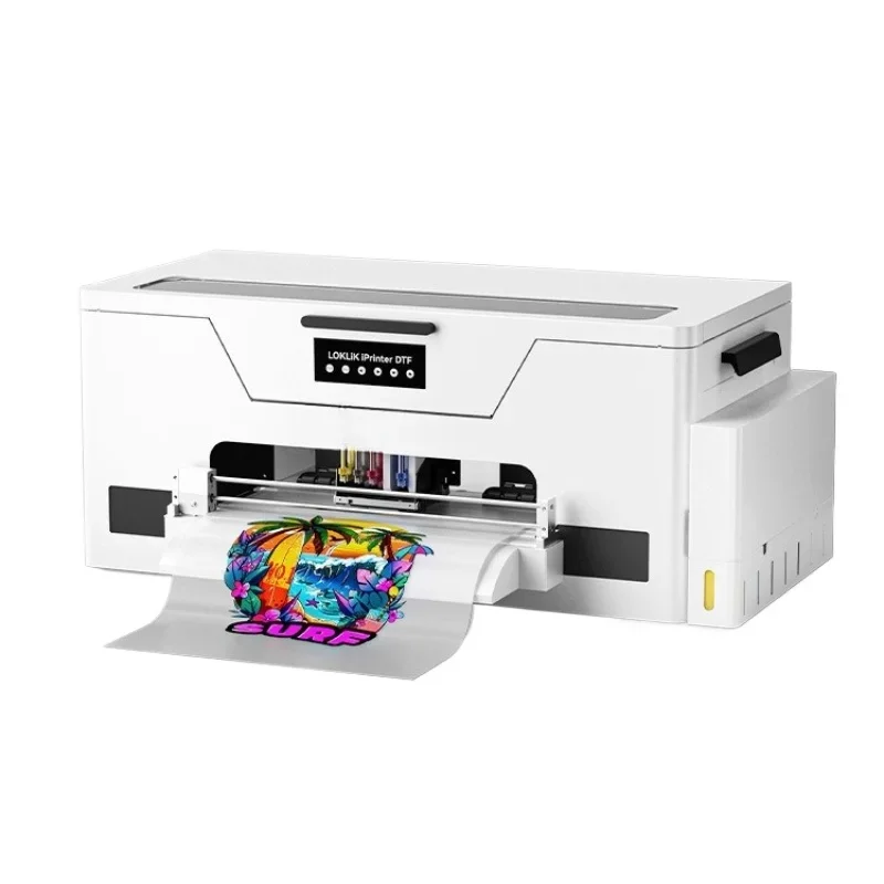 

Clothing T-shirt digital printing white ink printer dtf xp600 printer home