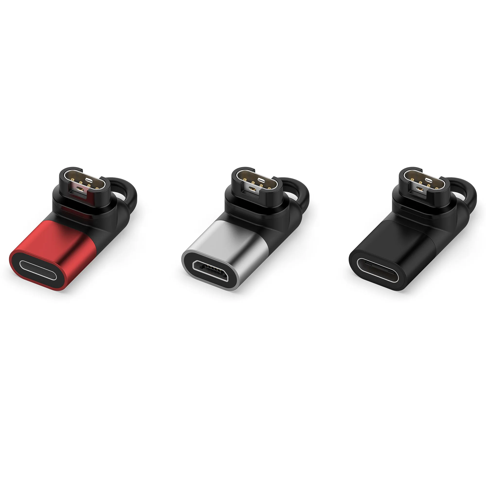 BEHUA USB Typ C/ Micro USB/ IOS zu 4-Pin Ladeadapter für Garmin Fenix 7/7X/7S/6/6X/6S/5/5X/5S Ladegerätanschluss – Detail 5