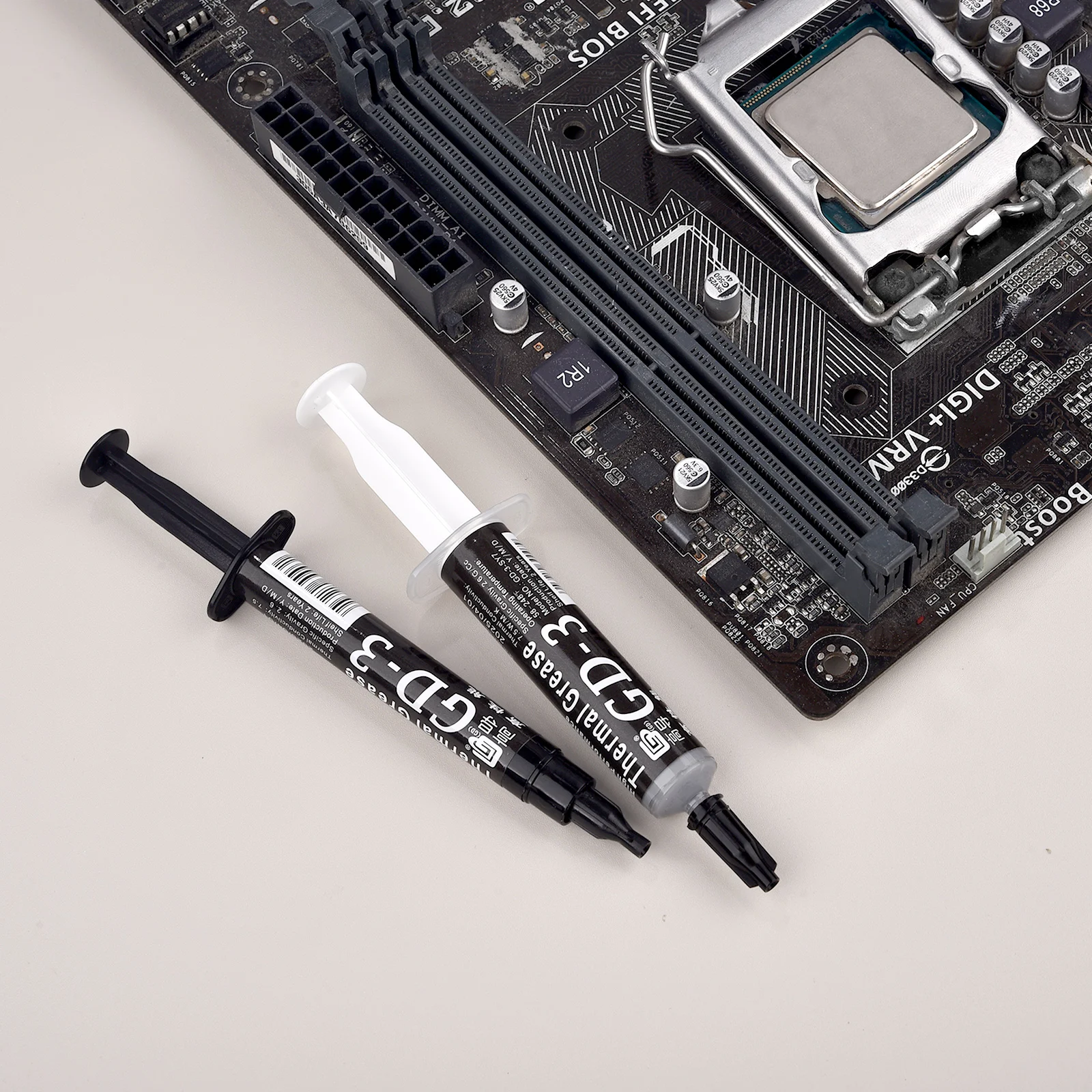 GD-3 3/7g pasta térmica conductividad grasa de silicona disipación de calor para CPU disipador de calor enfriamiento enfriador grasa compuesto de silicona