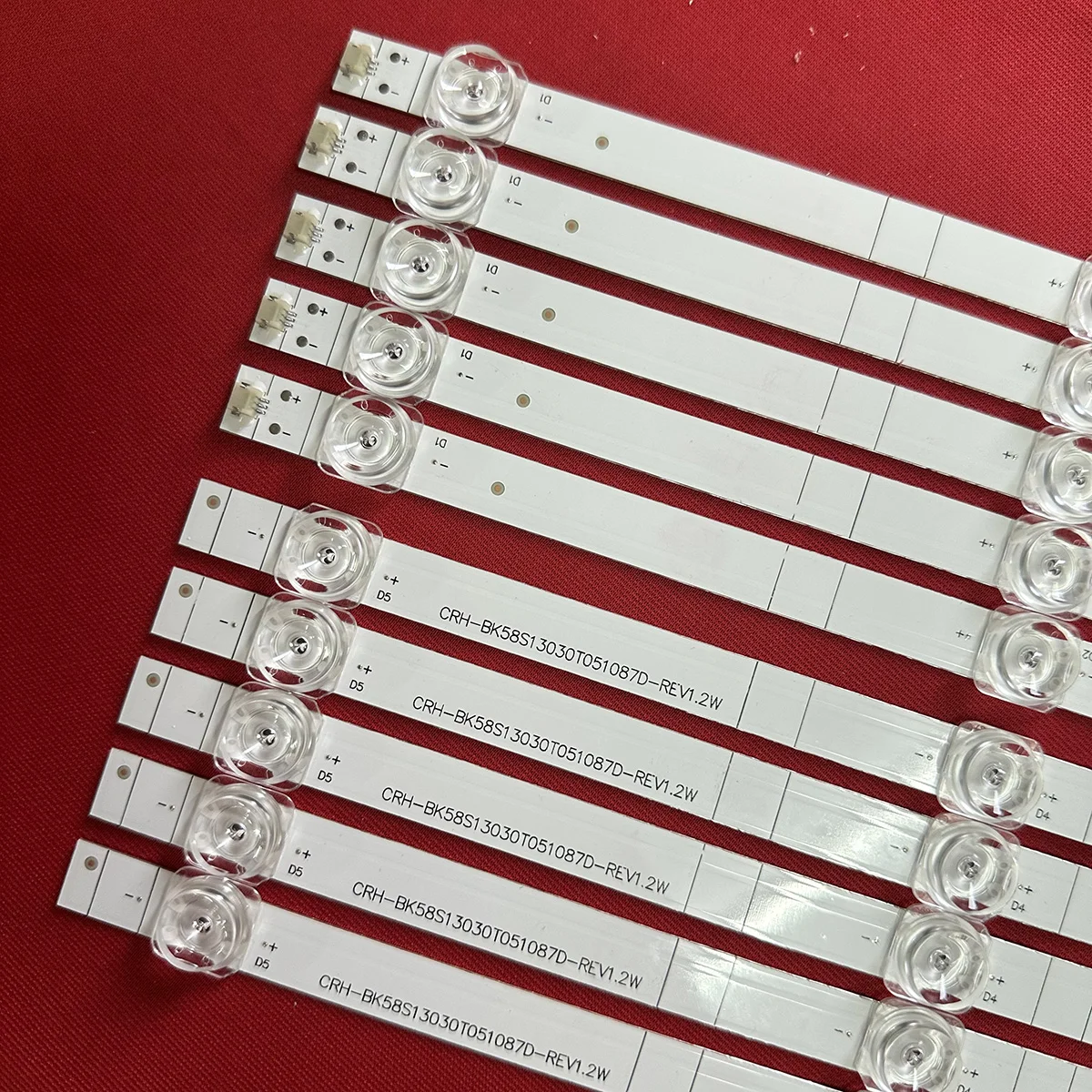 LED شريط إضاءة خلفي لشارب LC-58Q620U LC-58Q7330U LC-58Q7370U 58R6109 هايسنس 58R6E 58H6550E H58A6100IL