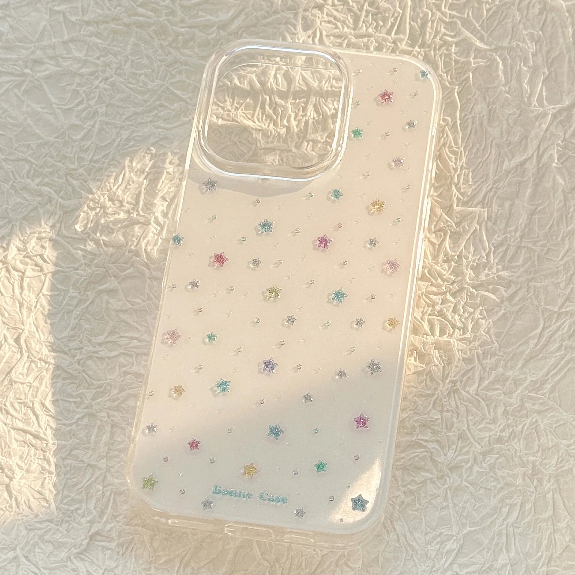 شاشة كاملة الدوبامين الملونة نجوم قطرة الماء غطاء الهاتف آيفون 17 16 15 14 13 12 برو ماكس زائد 17 الهواء #6