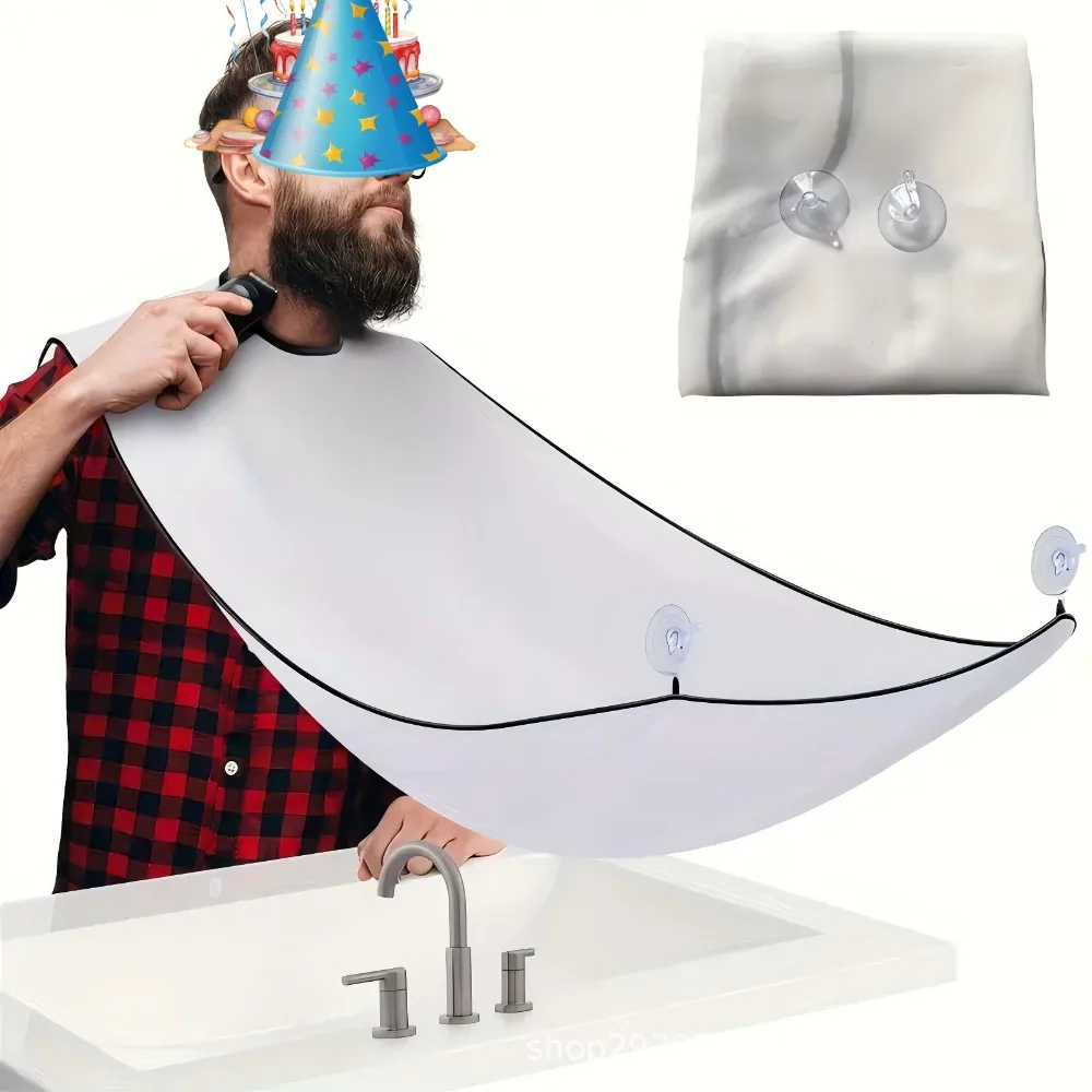 

Мужской фартук для бритья, накидка для ухода за бородой, нагрудник для ухода за лицом, для бритья волос, нагрудники для взрослых, бритва для чистки, парикмахерский фартук для мужчин, чистый фартук, подарок