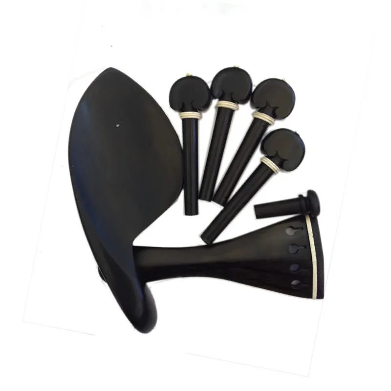 

Violin accessories, beef bone decoration, carved ebony pegs, pull plates, and a set of gills.
