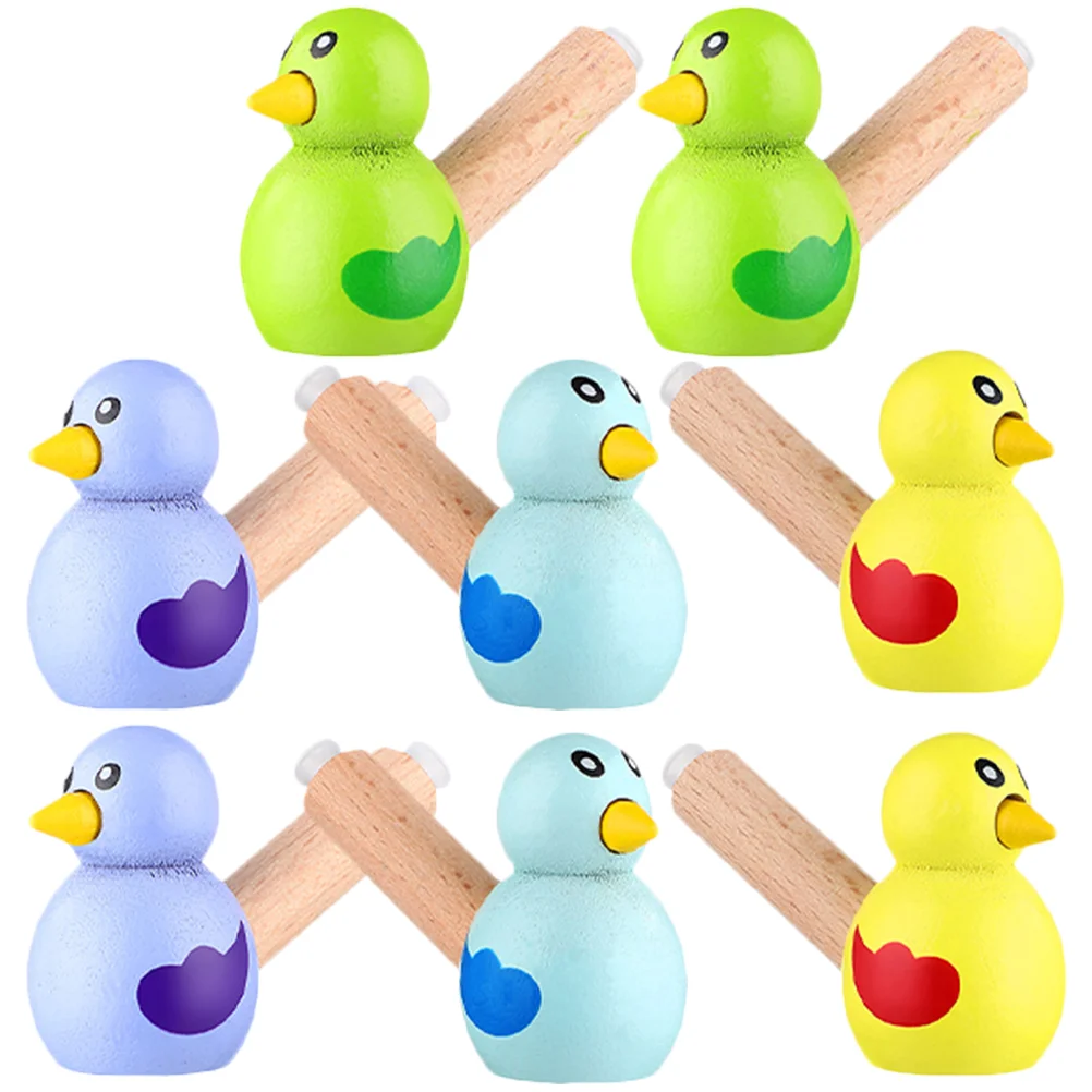 

8 Pcs Whistle Kids Musical Instruments Girl Toy Bird Slide for Funny Colored Toys Child