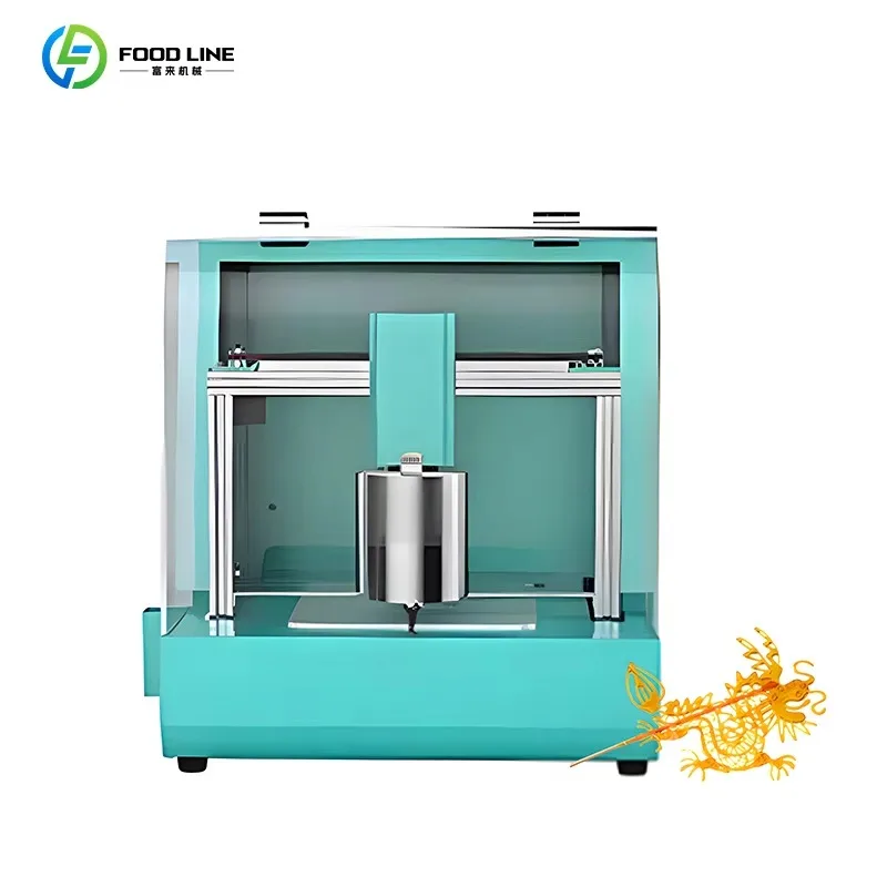 AI Edible Food Printer Printer for Cakes and Cookies,Coin-operated, Automatic Production for Shopping Malls, Supermarkets