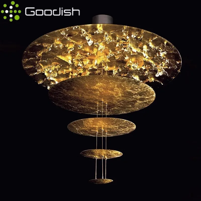 الفاخرة قلادة LED أضواء بريق الثريا الحديثة لغرفة المعيشة فندق قاعة فيلا مصابيح الفن تركيبات إضاءة ديكورية المنزل