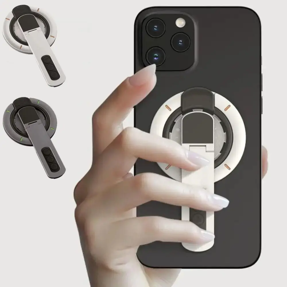 

Двусторонний магнитный держатель для телефона 360° ° Вращающийся многоугольный кронштейн для сотового телефона Регулируемая ультратонкая подставка для мобильного телефона