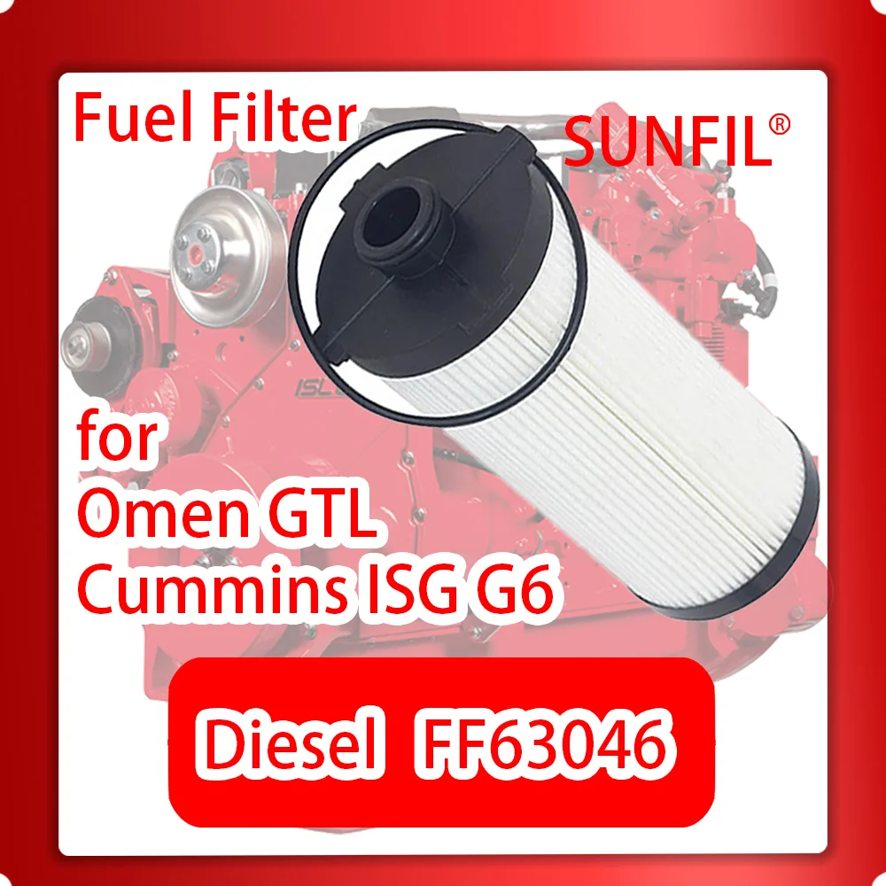 

FF63046 дизельный топливный фильтр для Omen GTL Cummins ISG G6