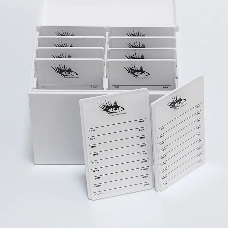 Schoonheidssalon 10 Lagen Acryl Wimper Extensions Opbergdoos Lash Tegel Palet Box lash dozen verpakking groothandel lash benodigdheden