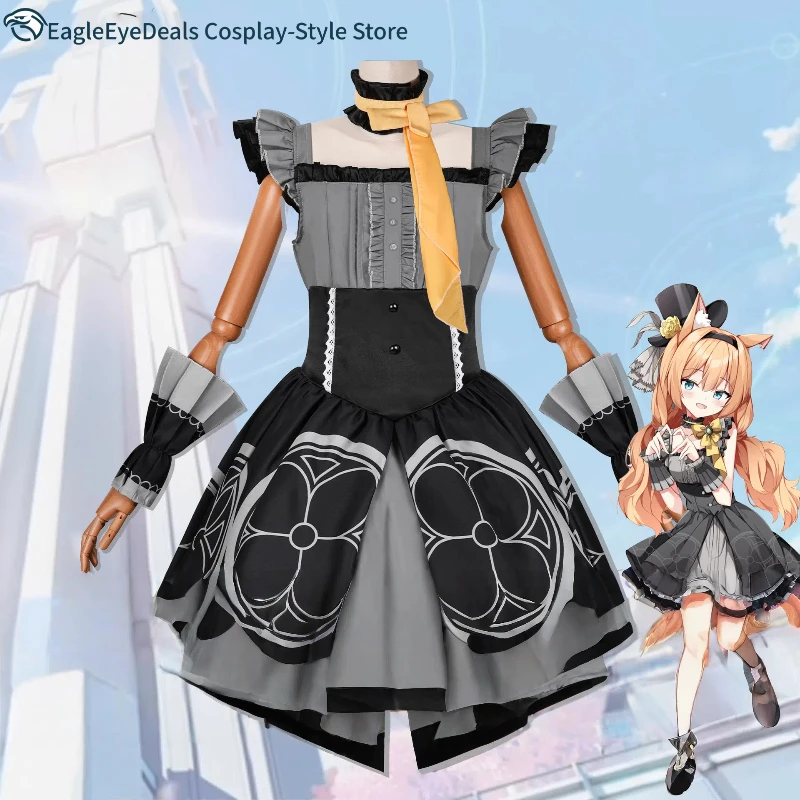 

Anime Iochi Mari Cosplay Outfit Game Blue Archive Costume Mari JK Dress Suit Halloween Party Uniform Clothing for Women Girl