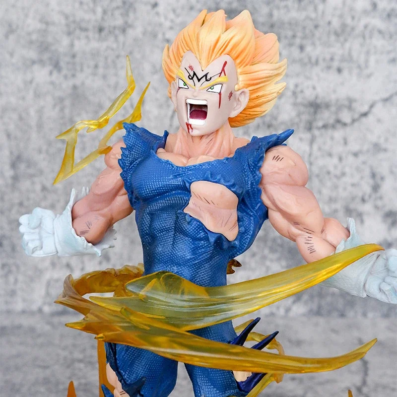 25.5Cm Dragon Ball Figuren Vegeta Anime Figuur Gk Standbeeld Beeldje Pvc Model Collectie Kamer Pop Ornament Decora Bureau Speelgoed gift