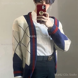 Love And Deepspace Xavier Rafayel Cosplay Qiyu Rafayel Sweater Cosplay Rafayel Wig Lenese Women Men Halloween Cosplay Suit