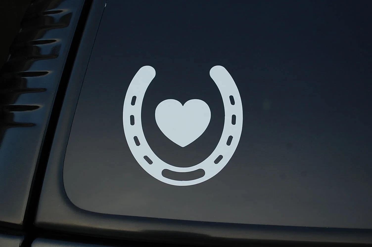 

For Horse Lover Vinyl Sticker Decal (V217) Equestrian Shoe Choose Color & Size Car Styling