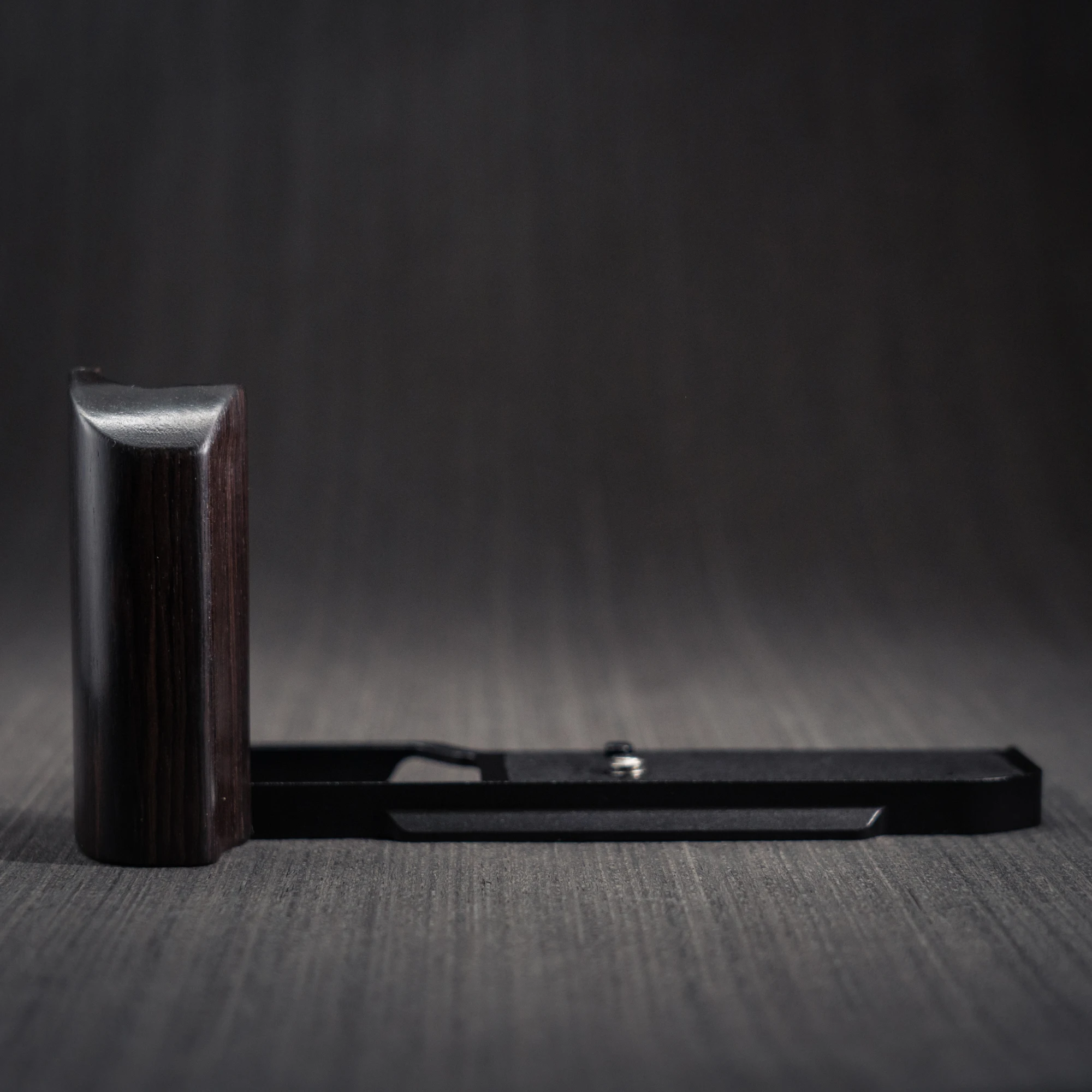 YUWOOD الخشب الصلب L قبضة الجوز خشب الصندل مقبض الكاميرا لكاميرات نيكون ZF الرقمية