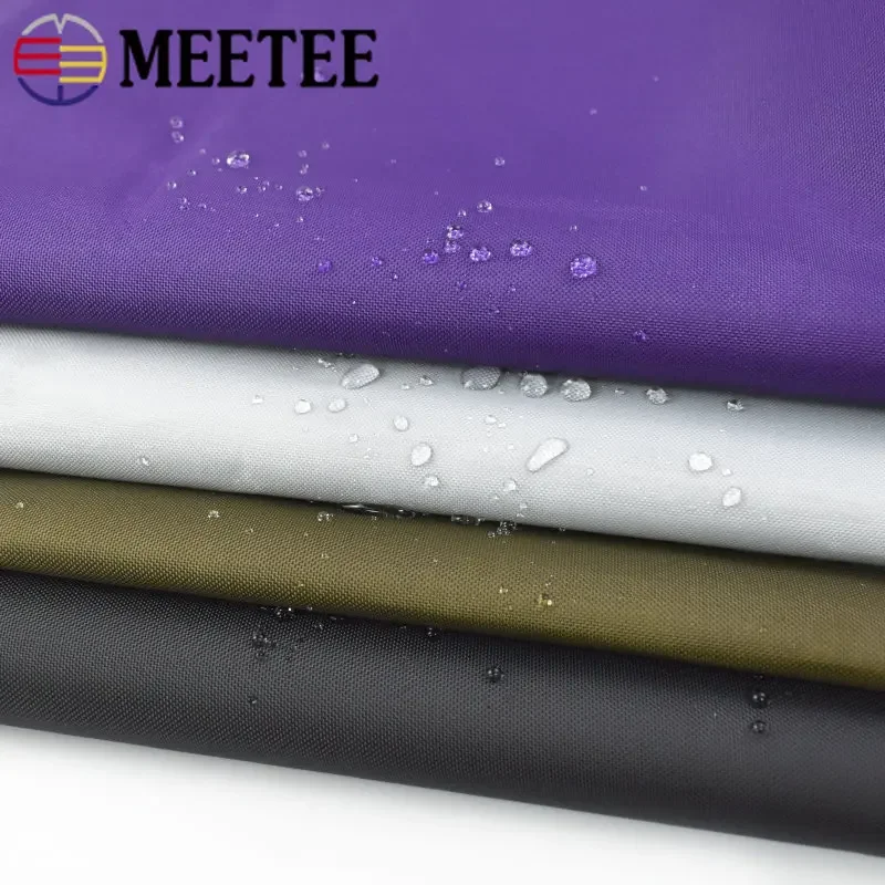 Meetee 100X150cm Thick 600D Fireproof Oxford Fabric Silver Plated Polyester Waterproof Carport Outdoor Flame Retardant Fabrics