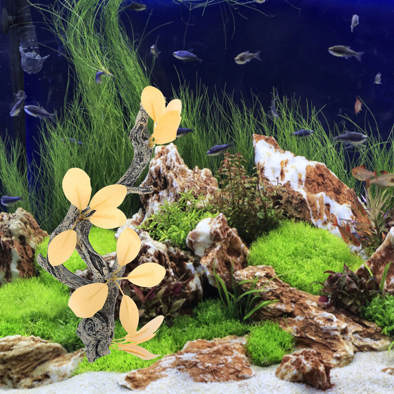 

Resin Crafts Aquarium Decorations Fish Accessories Betta Tank Painted Pottery Reptile for Tanks