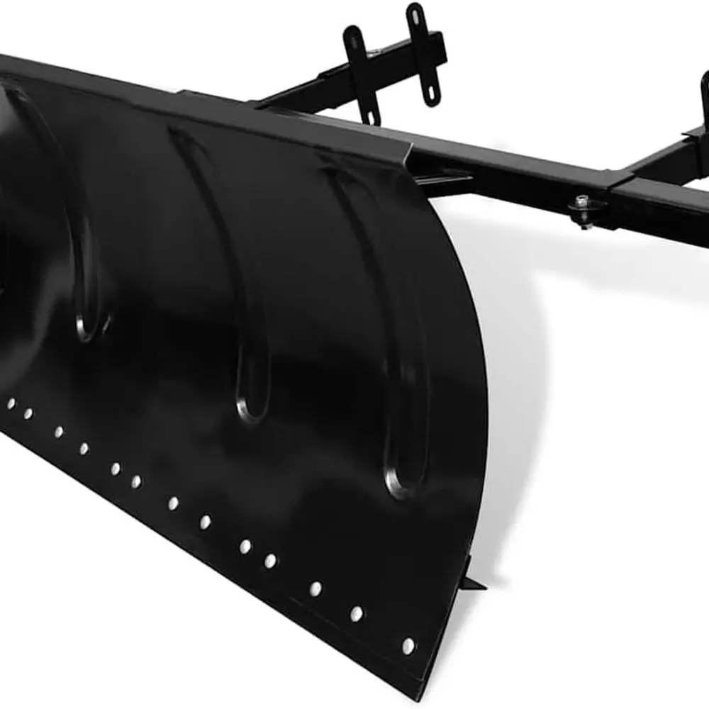

Heavy-Duty Black Steel Snowblower with Adjustable Armrests, 39.4 x 17.3, Efficient Snow Removal, Model 141306