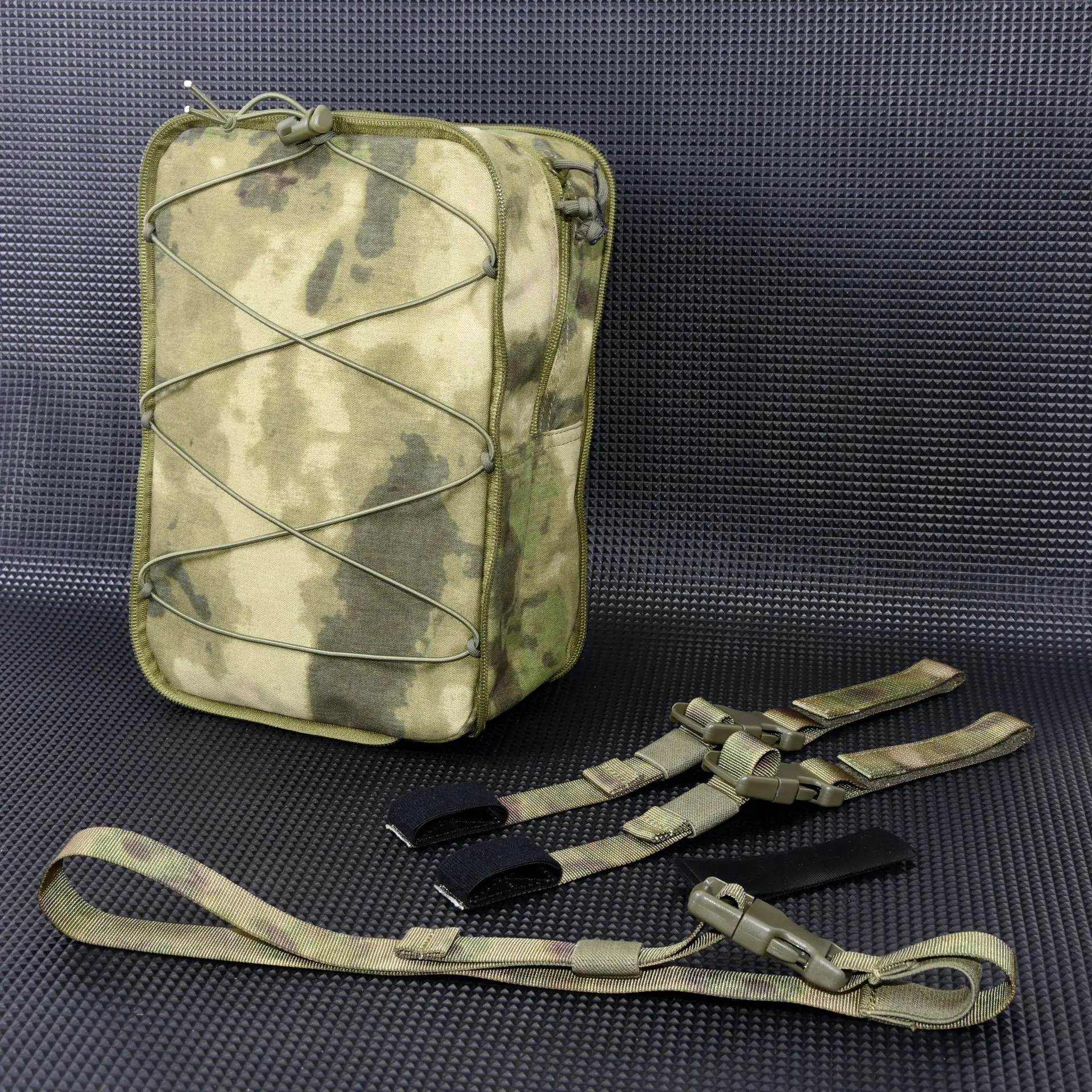 Hunting multi-purpose expandable gas mask leg bag storage bag Pouch tactical vest backpack MOLLE Airsoft equipment 