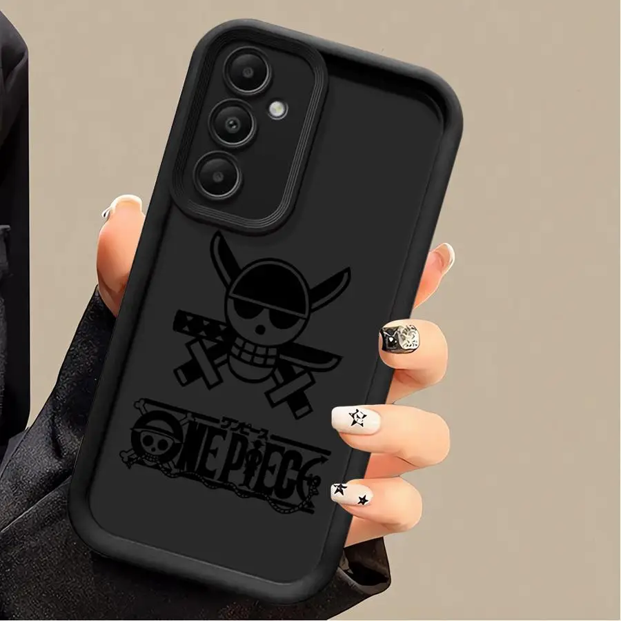 ญี่ปุ่นอะนิเมะ Sailing โลโก้เคสโทรศัพท์สําหรับ Samsung Galaxy A54 A73 A24 A55 A53 5G A34 A23 A52 A51 A35 A25 นุ่ม Funda Capa