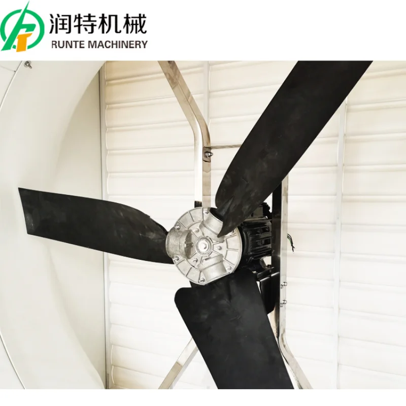 Ventilador cônico de fibra de vidro de 1630/55 polegadas de alta qualidade para fazenda de aves, exaustores industriais resistentes à corrosão