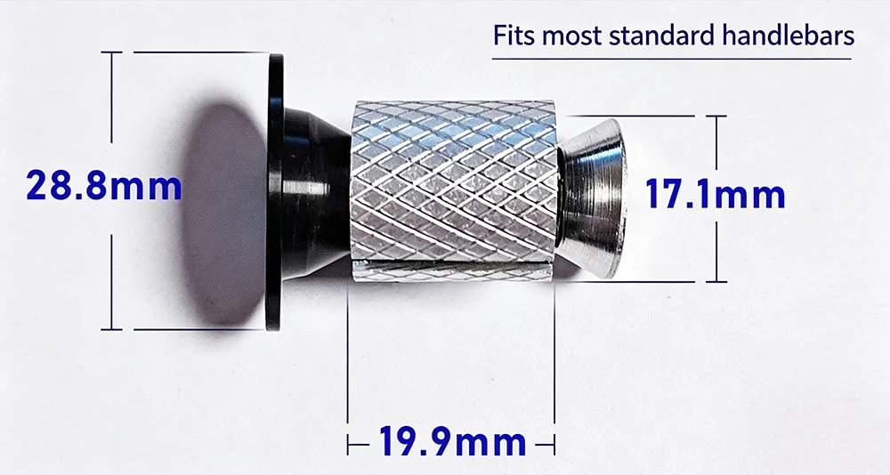 KRSEC MTB Rennrad Lenker-Endstopfen KRSEC Aluminiumlegierung Lenker-Endkappen BMX Fahrradgriff Mehrfarbige Abdeckung Fahrradzubehör – Detail 2