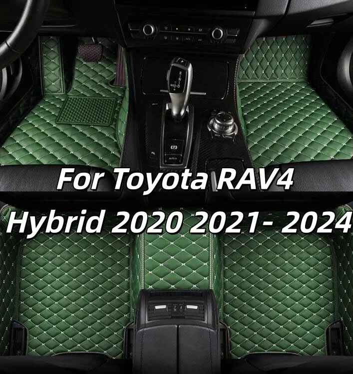 For Toyota RAV4 Hybrid 2020 2021 2022 2023 2024 Car Floor Mats Auto Custom Foot Pads Carpet Interior Accessories Vehicle Matts