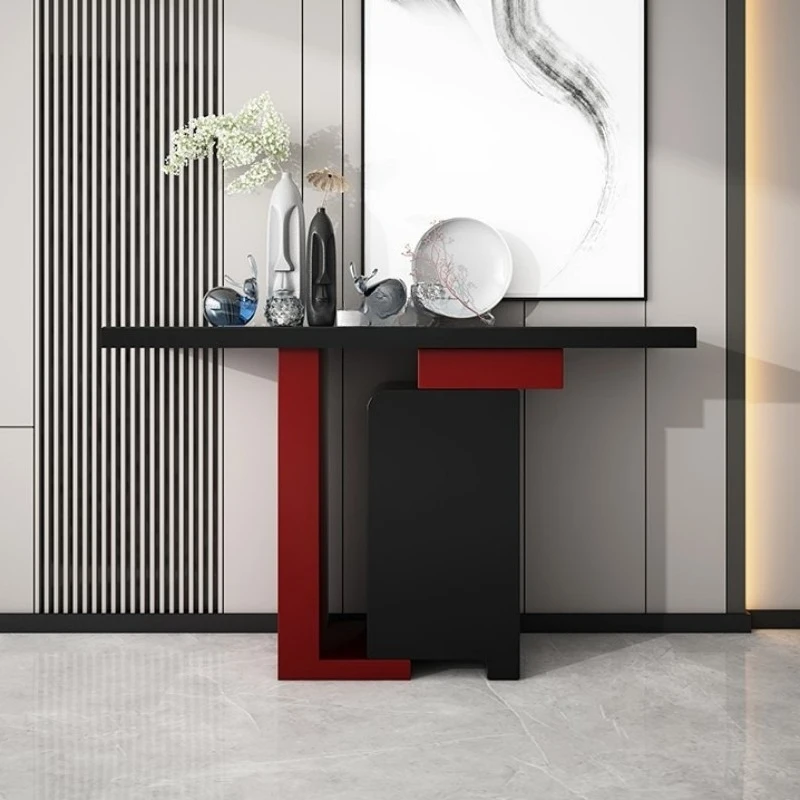 Entry living room Entrance cabinet Modern minimalist art decorative table Table