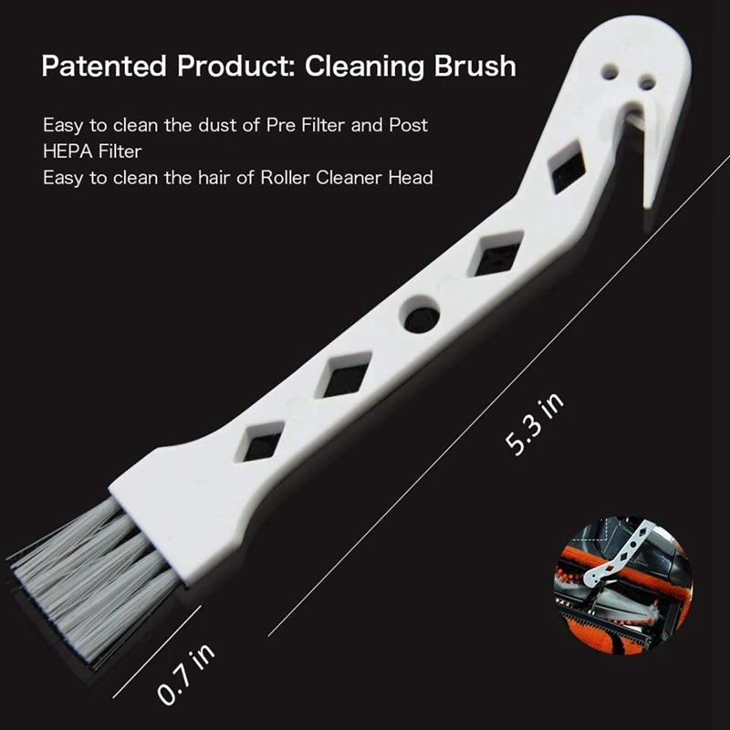 14er-Pack Staubsaugerfilter-Set für Dyson V6, V8, V7 Staubsauger, 6 HEPA-Säulenfilter, 6 Vorfilter, 2 Reinigungsbürsten