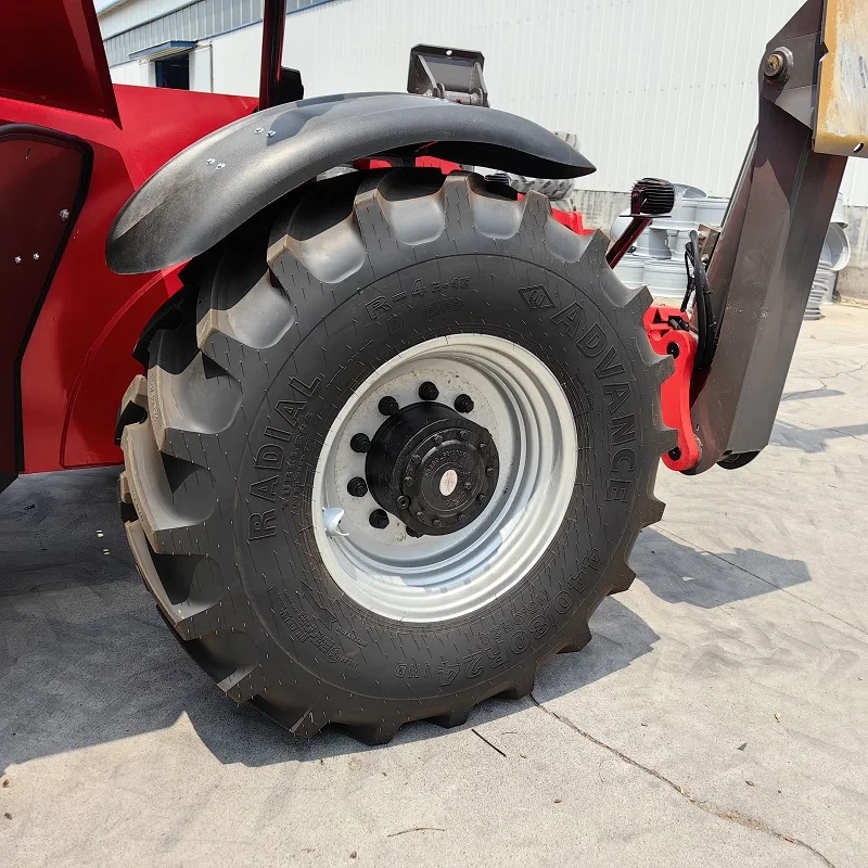 3-6Ton Telehandler Forklift Price Hydraulic Outriggers Off-Road Telescopic Arm Lifting Truck for European Building Standards