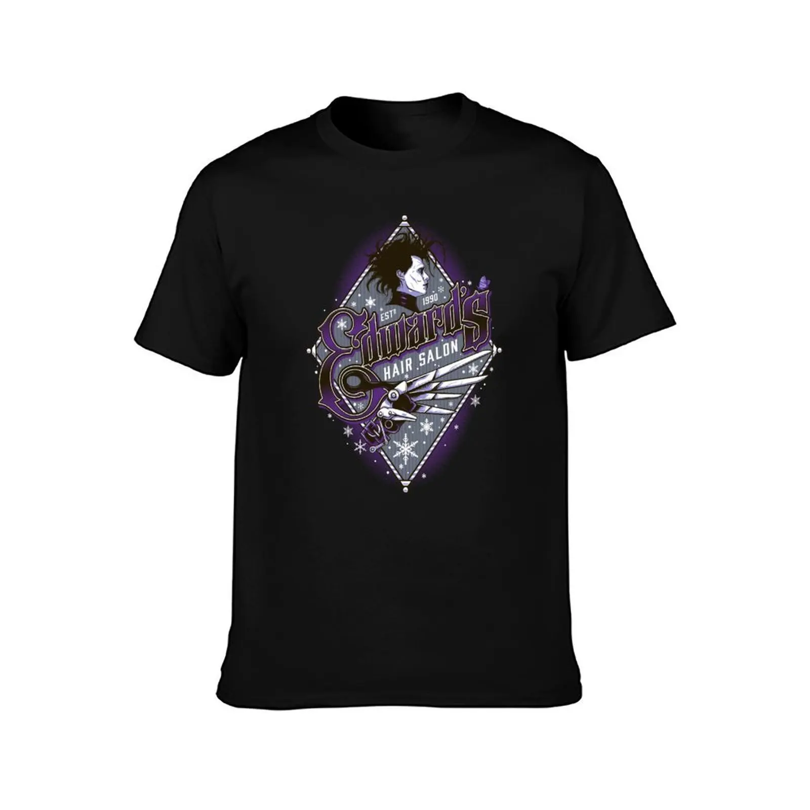 Edward's Salon T-Shirt Comfortable Workout Short Sleeve Shirt T-Shirt