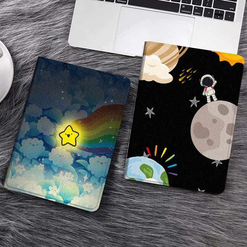 

Cartoon Star Rainbow Cloud Gift Tablet Case For Samsung Galaxy Tab S7 S8 S9 S10 FE Lite
