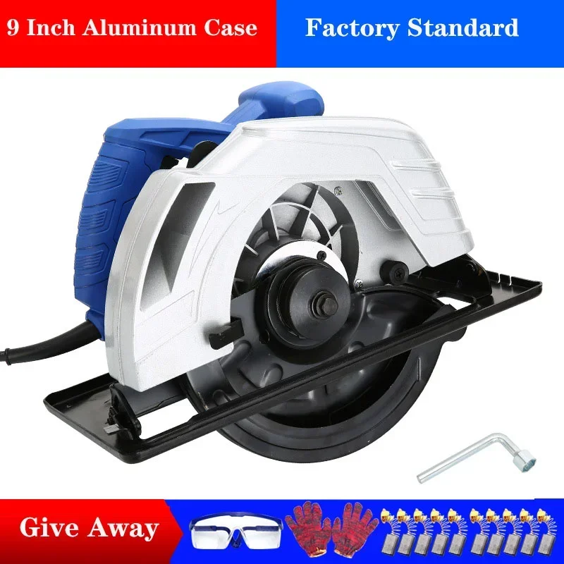 

Electric Circular Saw 7 "9" 10 "household Aluminum Body Portable Woodworking Electric Saw Table Hand Electric Circular Saw