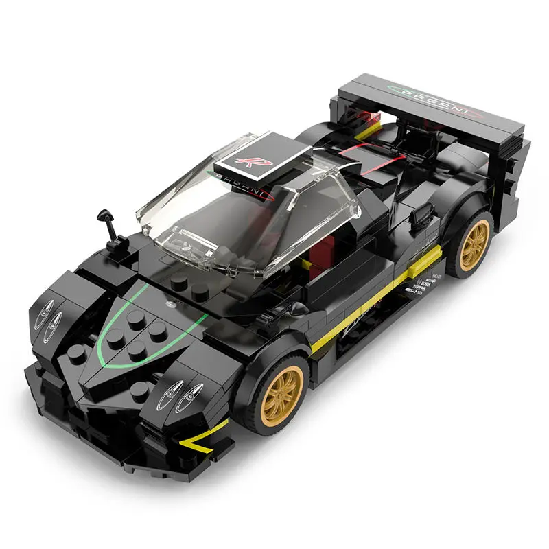 IN STOCK Speed Champions 1:28 Zonda R Sports Car Bricks Moc City Racing Building Blocks Model Assembling Toys for Children Gift