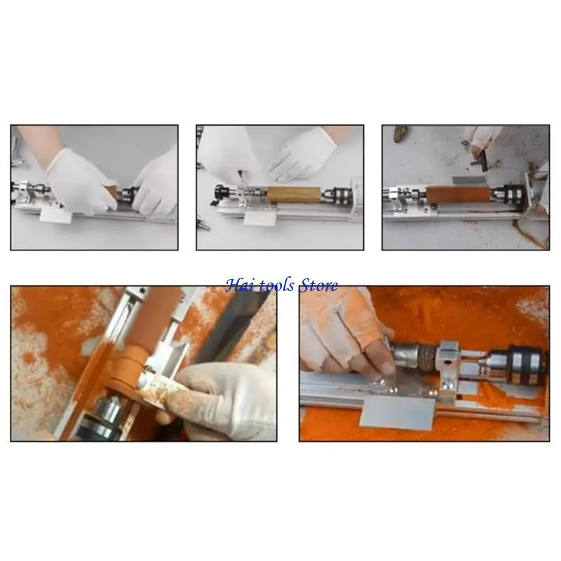 

X37E Деревообрабатывающий токарный станок Поворотный наперсток для мини-токарного станка Деревообрабатывающий инструмент