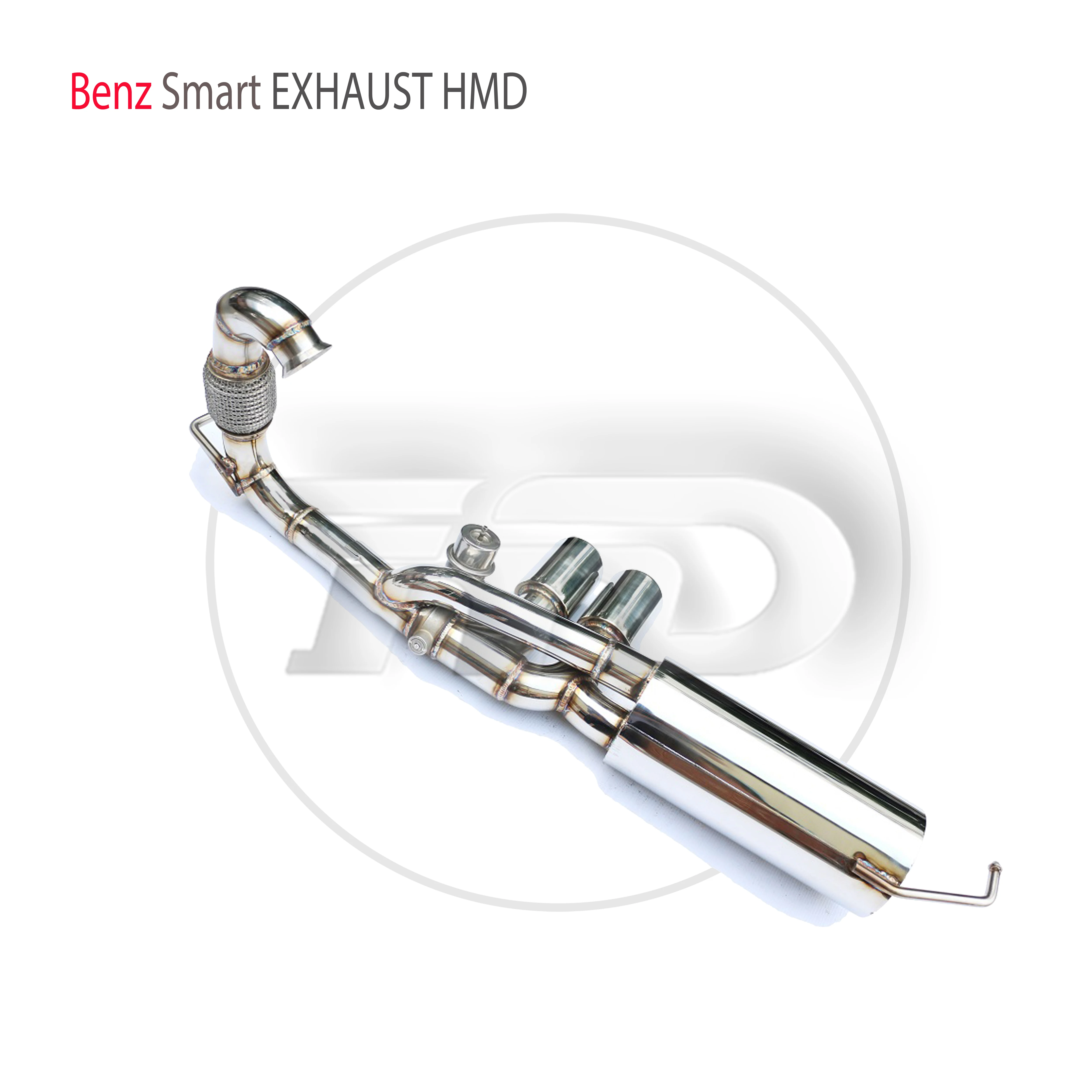 

HMD Stainless Steel Exhaust System Performance Catback For Mercedes Benz Smart Fortwo Forfour Car Muffler