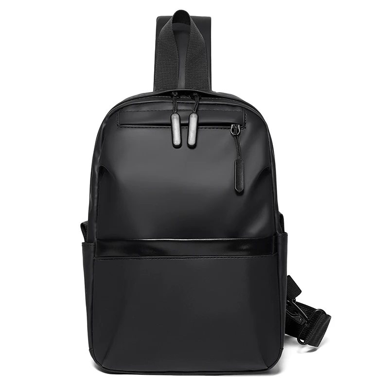 2025New الرجال حقيبة صدر عادية مقاوم للماء حقيبة كتف حبال مكافحة سرقة السفر حقيبة كروسبودي للرياضة في الهواء الطلق