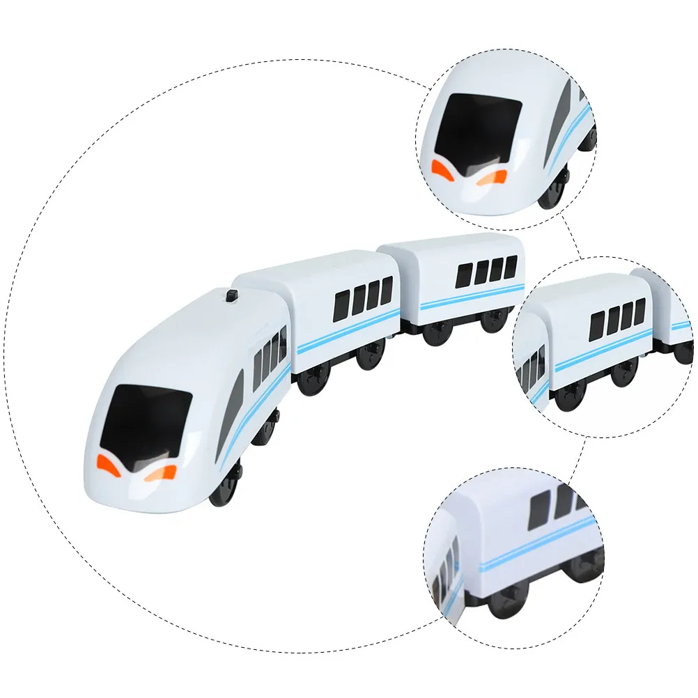 

1Set Electric Small Kids Train Lovely Early Educational Plaything Baby Gift Collection Decoration Train Toy Toy