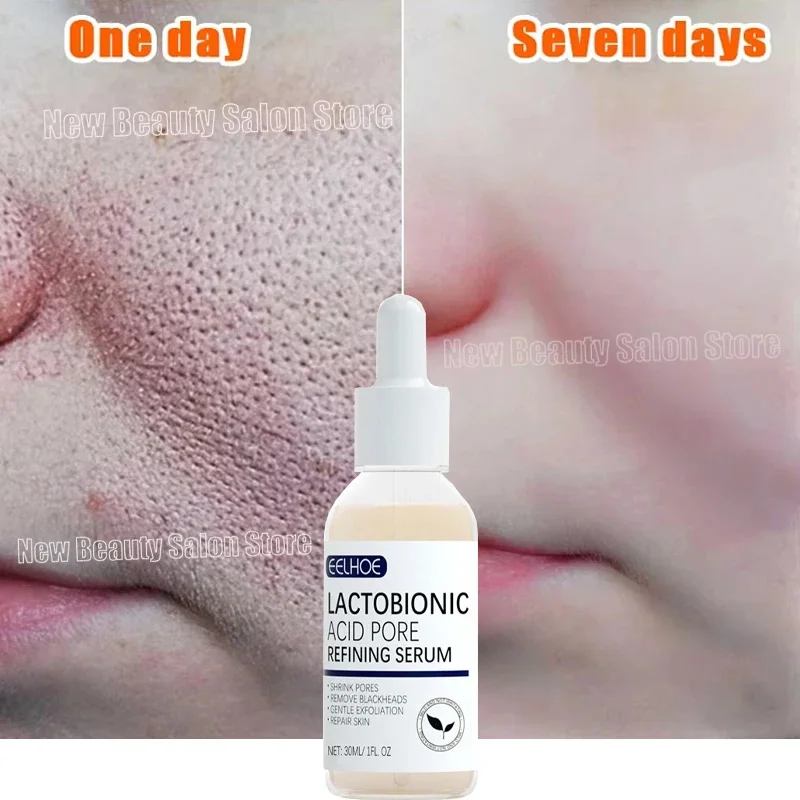 

Lactobionic Acid Pore Shrinking Serum Pores Repair Essence Products Tightening Moisturizing Nourish Smooth Korean Skin Care