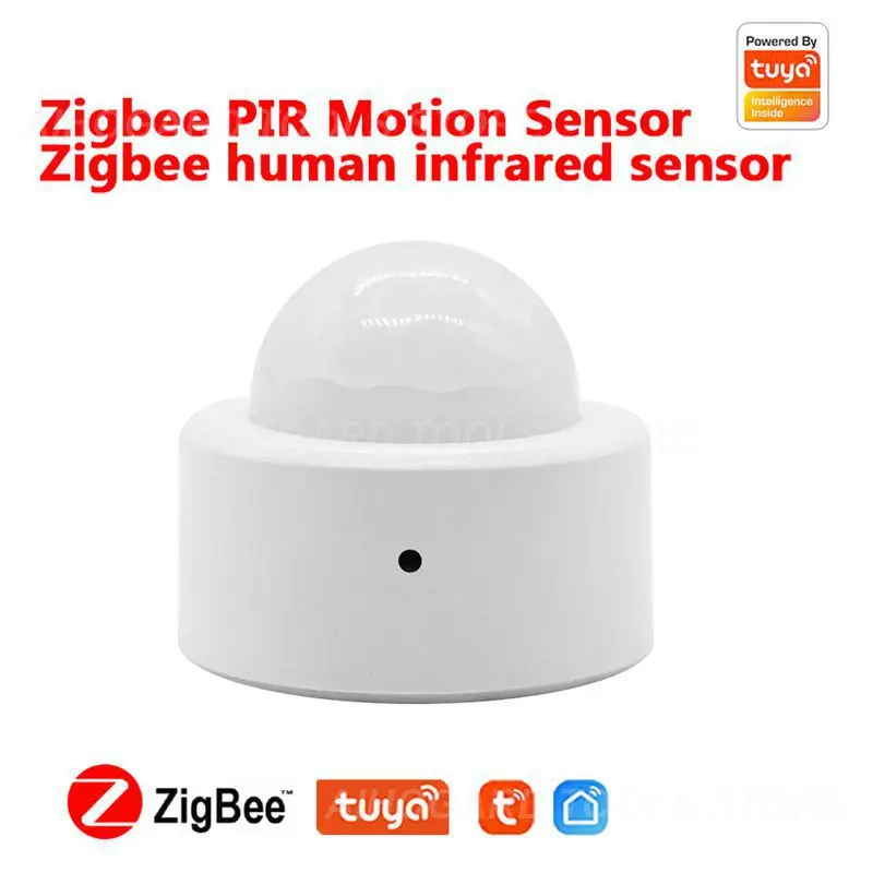 1~5PCS Zigbee 3.0 Tuya Mini Smart Human Body Sensor Motion Movement PIR Transducer Infrared Detector Smart Life Smart Home