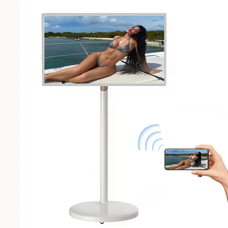 

Me Stand Vertical Display Hd Touch Screen Private Stand TV Usb Ips Wi-Fi Android 32 Inch Follow By Me Smart Tvs