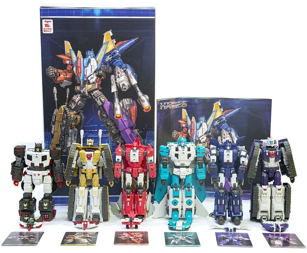 New Transformation Toys TFC Toys Hades Liokaiser 6 figures gift set 2022 Released upgraded Version Upgrade Kit in stock