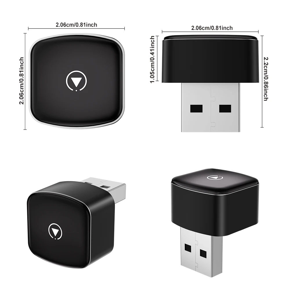 FLIXIVI محول تلقائي CarPlay Android الجديد 2in1 سلكي إلى لاسلكي 5 جيجا هرتز WiFi5.0، التوصيل والتشغيل، لسيارات CarPlay/السيارات السلكية OEM #6