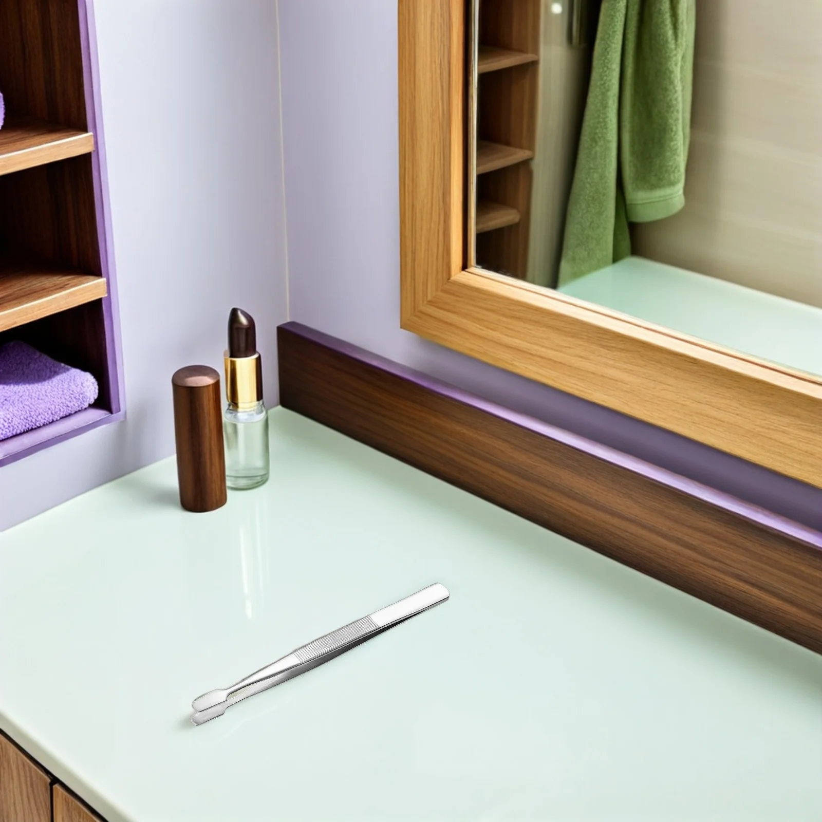 Pinzas de precisión para pestañas postizas, herramientas de recolección de sellos de acero inoxidable, pinzas largas para manualidades, suministros de reparación de Hobby, 10 Uds.