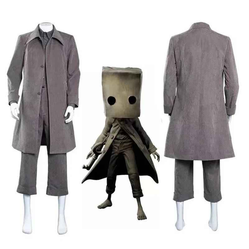 Новинка 2023 года, игровые костюмы для косплея «Маленькие кошмары», 2, монопальто, униформа, одежда для выступлений для взрослых, плащ, карнавал на Хэллоуин, Sta ★ ❤ ☆ Новинка 2023 года, игровые костюмы для косплея «Маленькие кошмары», 2, монопальто, униформа, одежда для выступлений для взрослых, плащ, карнавал на Хэллоуин, Sta ★ ❤ ☆