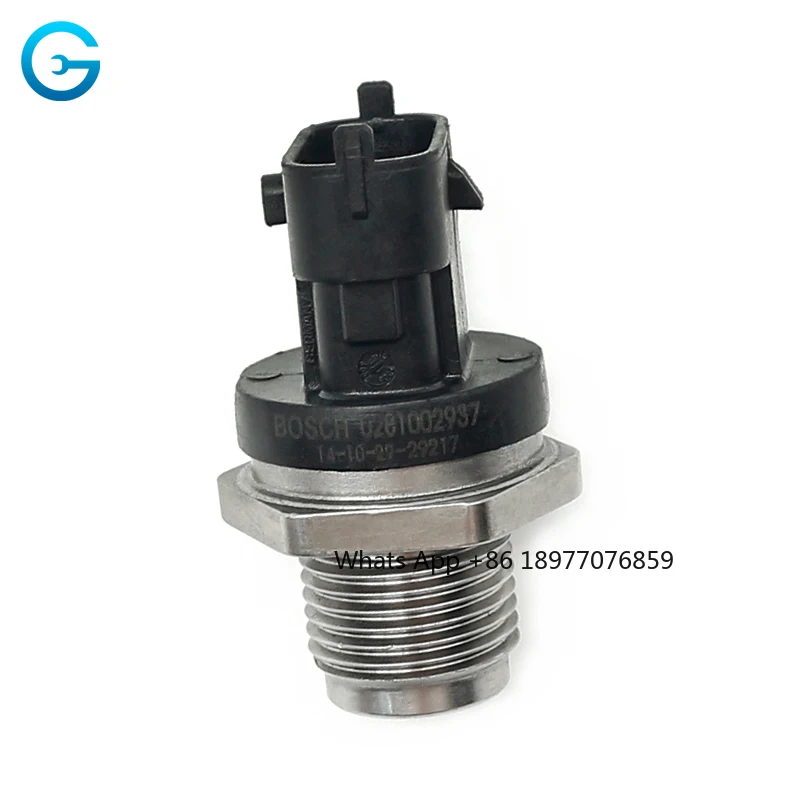 Auto Parts Common Diesel Fuel Injection Rail Oil Pressure Sensor Regular OEM 0281002937 0281002706 For Fords